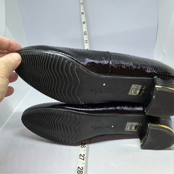 J. Renee Black Dress Heel Shoes w/Goldtone Accented Heel Women's 8M NWOT - Picture 6 of 6